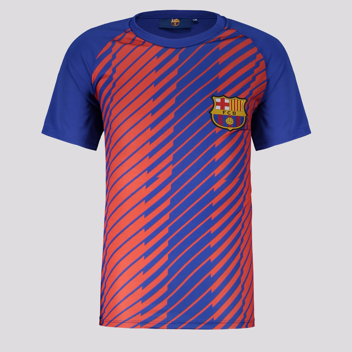 Camisa Barcelona Juvenil Azul