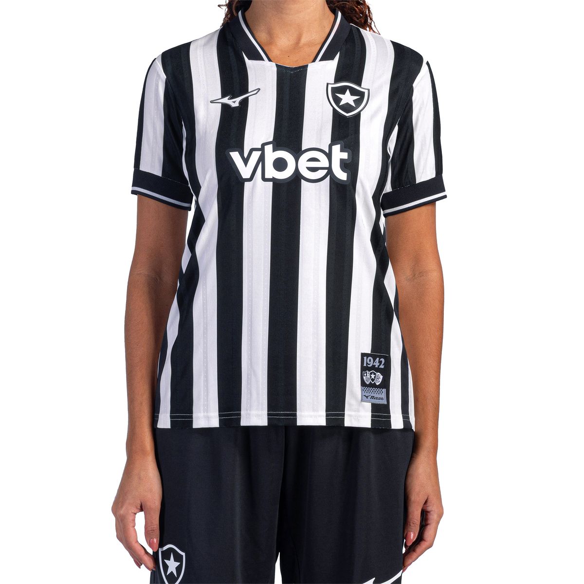 Camisa Home Mizuno x Botafogo Feminina G Branca