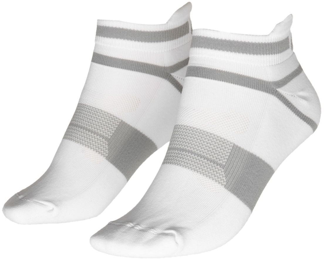 Meia ASICS Tech Pack - Unissex - Branco - tam: 39/43